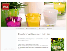 Tablet Screenshot of eika.de